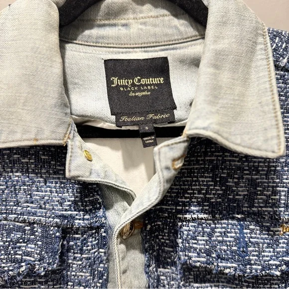 Juicy Couture Black Label Twilled Jean Jacket - Picture 5 of 8